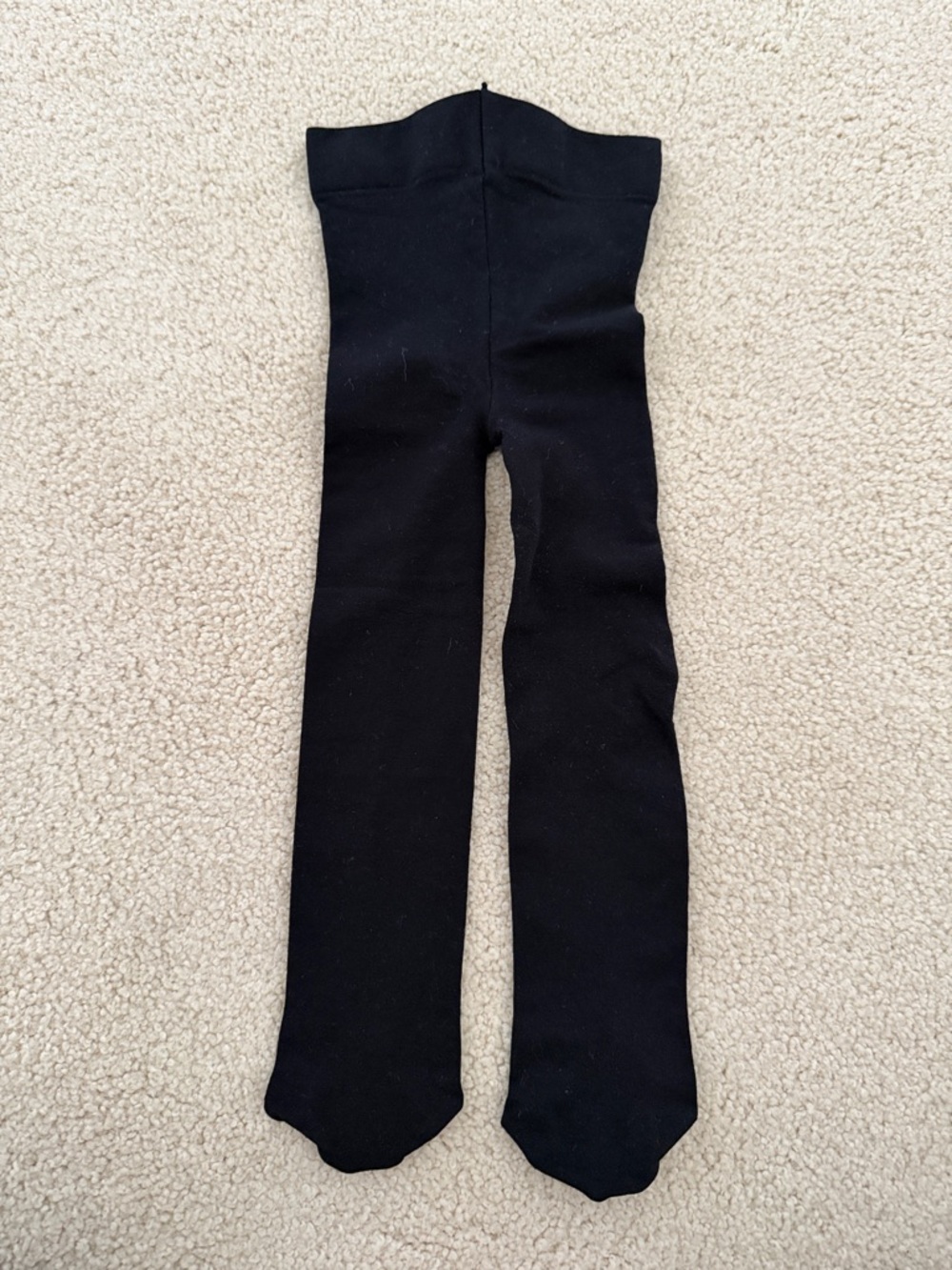 Janie and Jack Black Tights - opaque